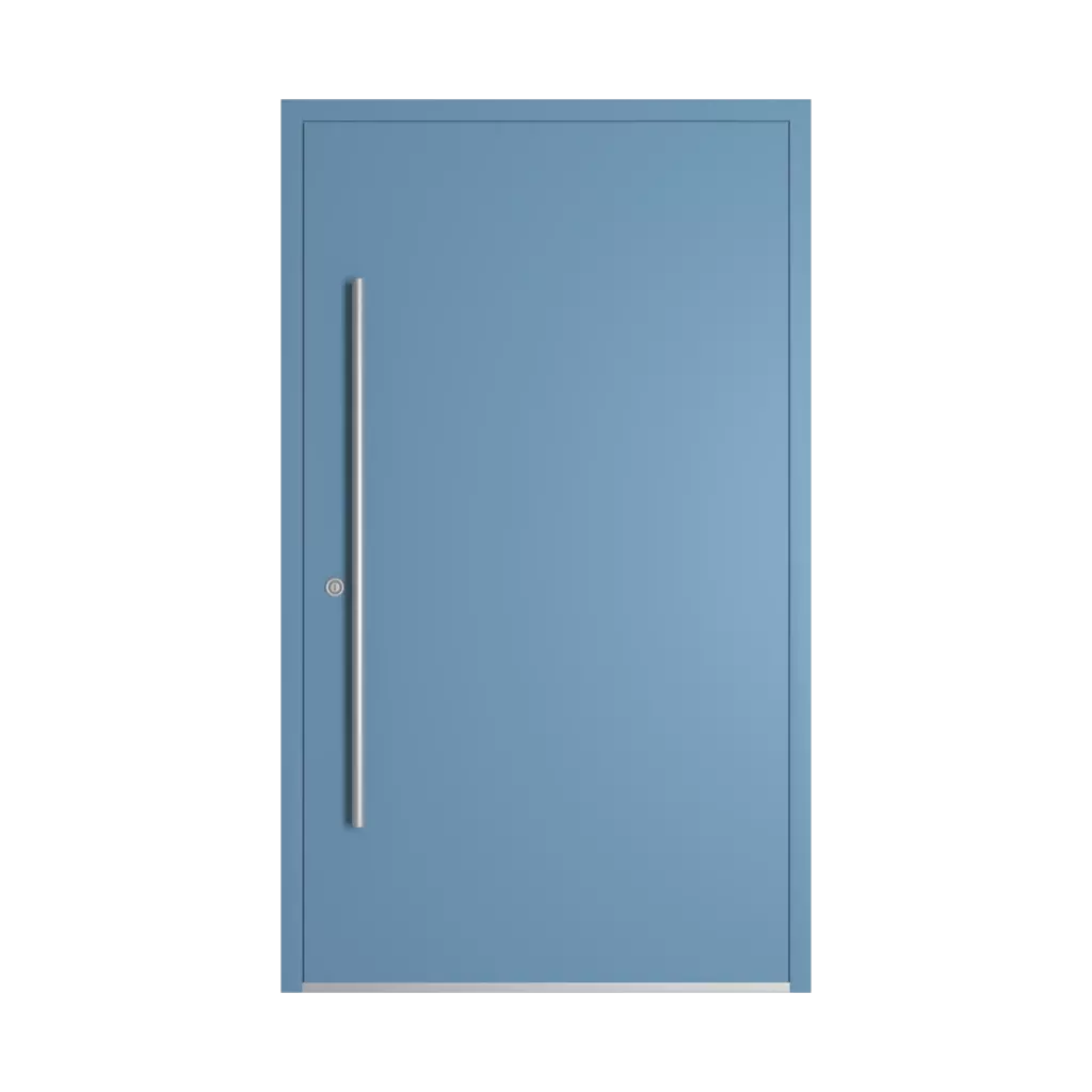 RAL 5024 Pastel blue entry-doors models-of-door-fillings dindecor 6011-pvc  