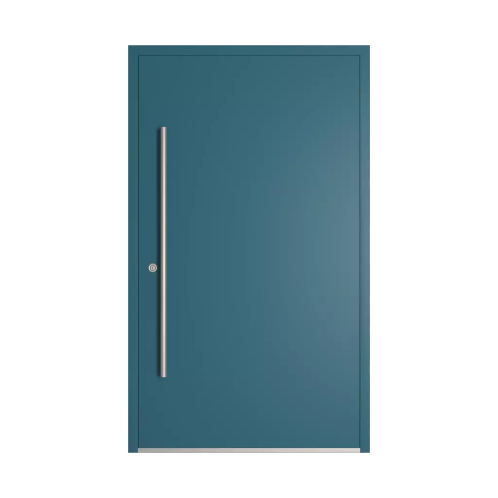 RAL 5025 Pearl Gentian blue entry-doors models-of-door-fillings cdm model-16  