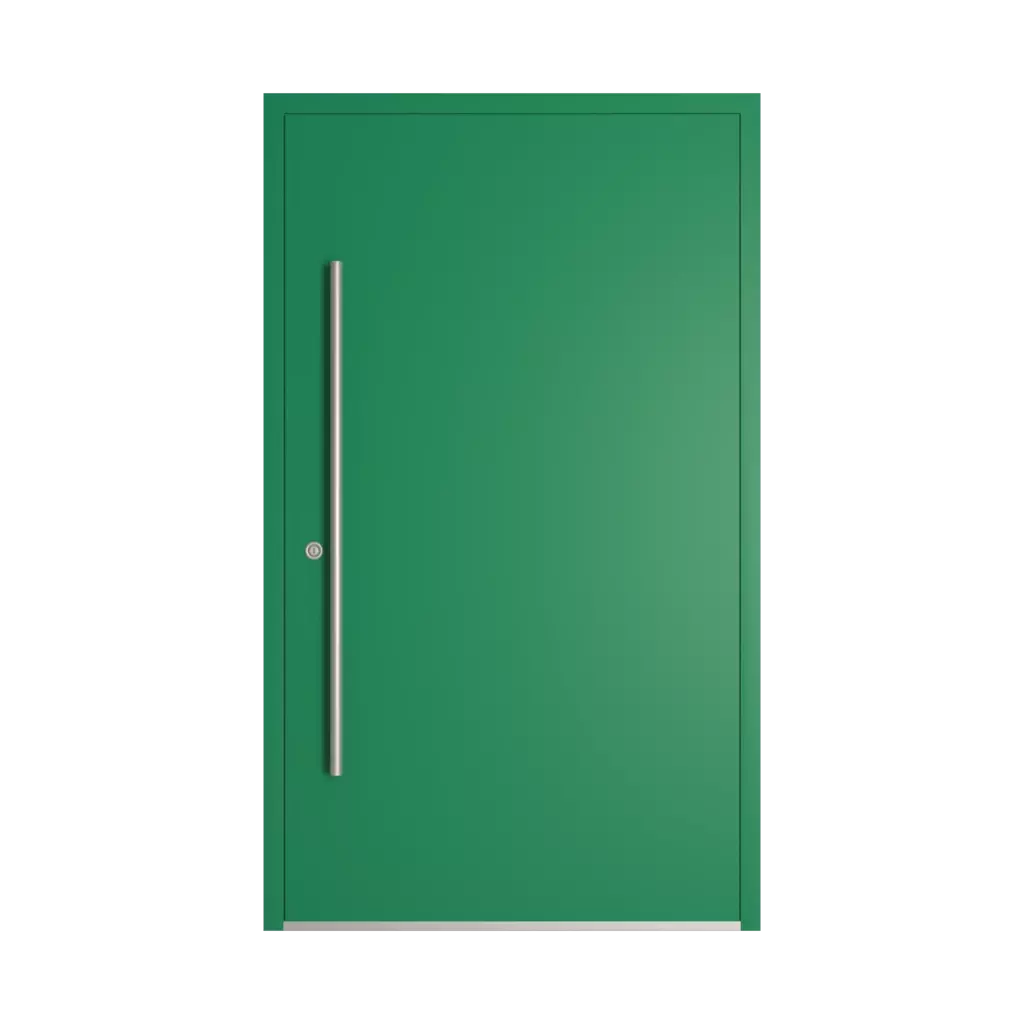 RAL 6032 Signal green entry-doors models-of-door-fillings dindecor cl12  