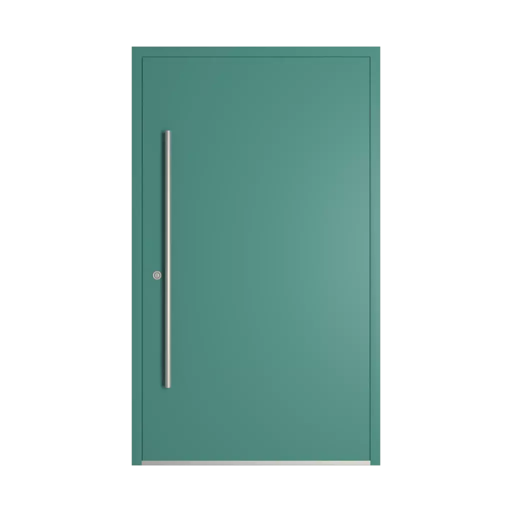 RAL 6033 Mint turquoise entry-doors models-of-door-fillings cdm model-16  