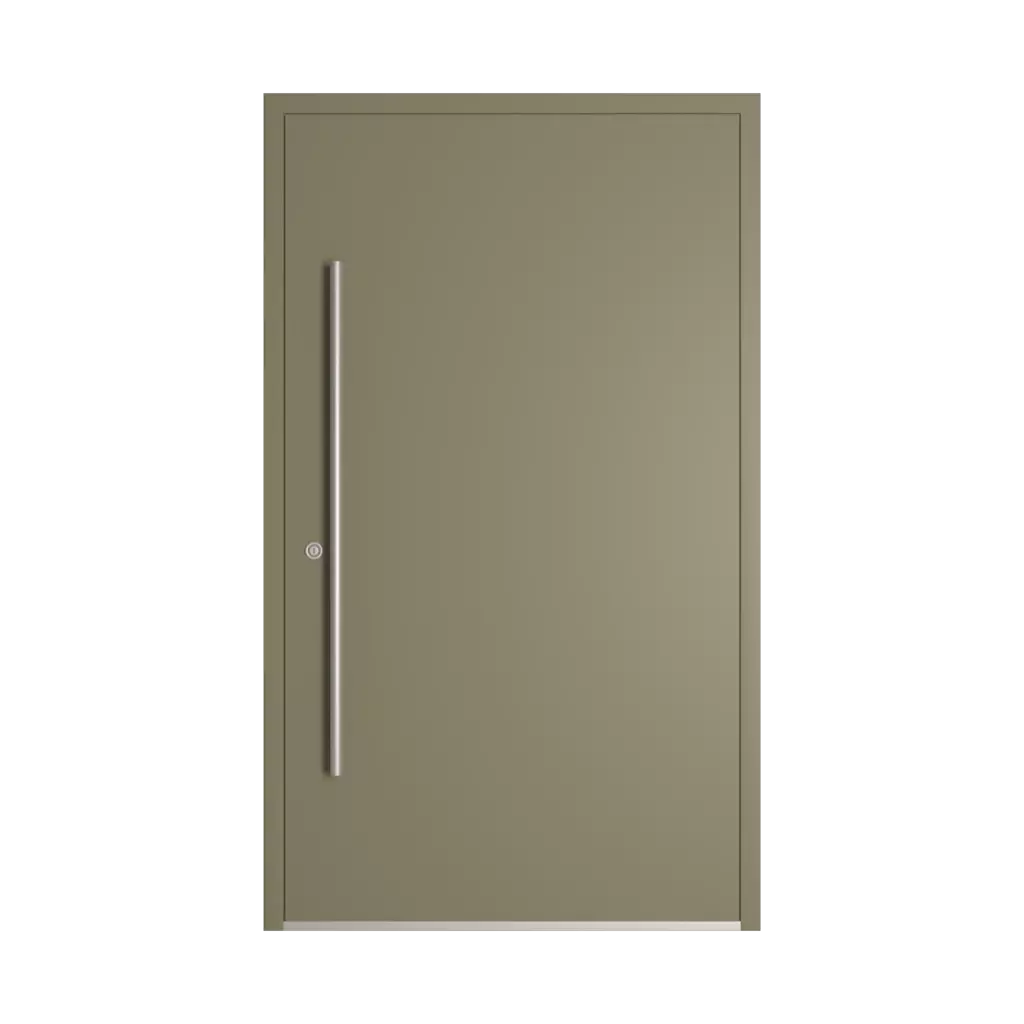 RAL 7002 Olive grey entry-doors door-colors ral-colors ral-7002-olive-grey