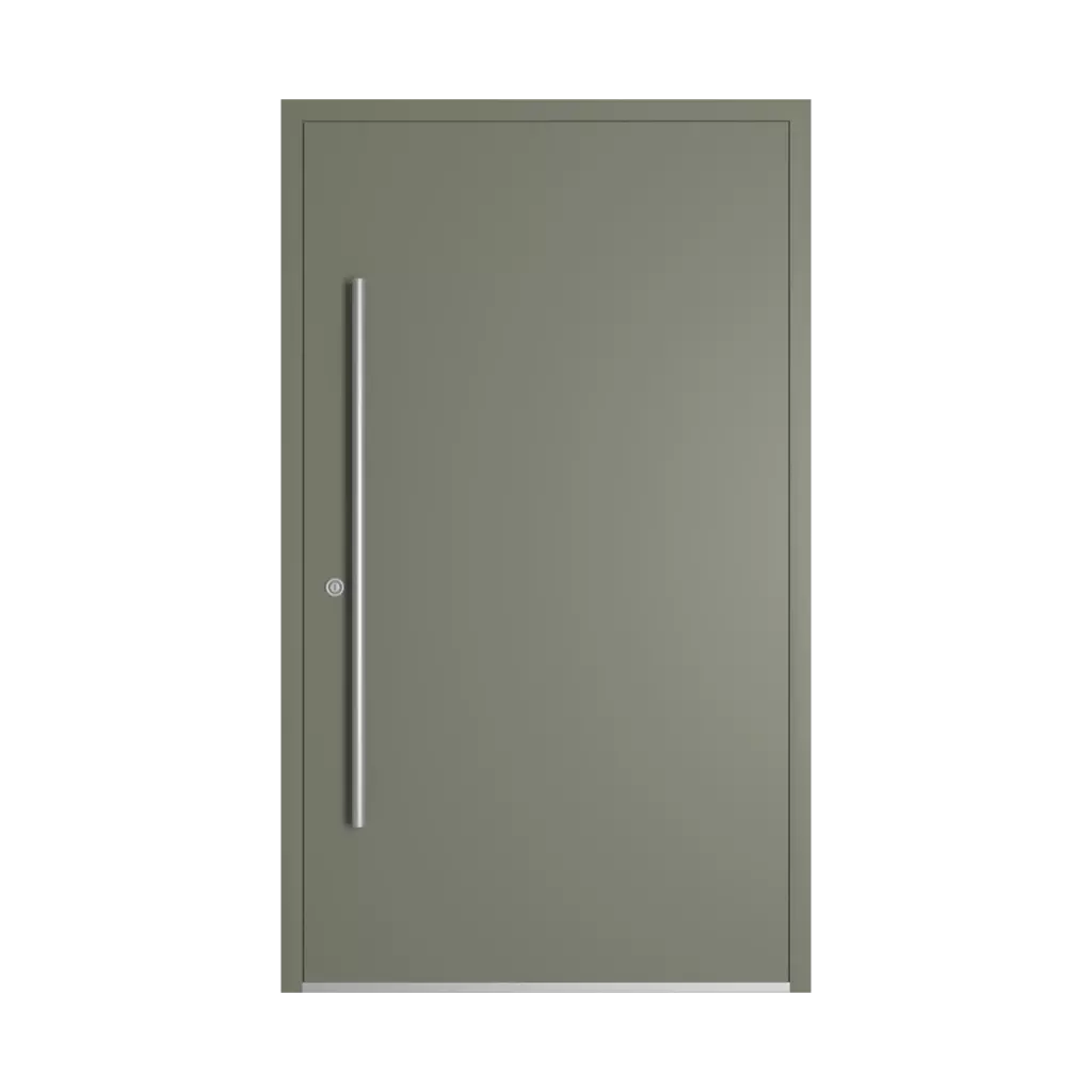 RAL 7003 Moss grey entry-doors door-colors ral-colors ral-7003-moss-grey