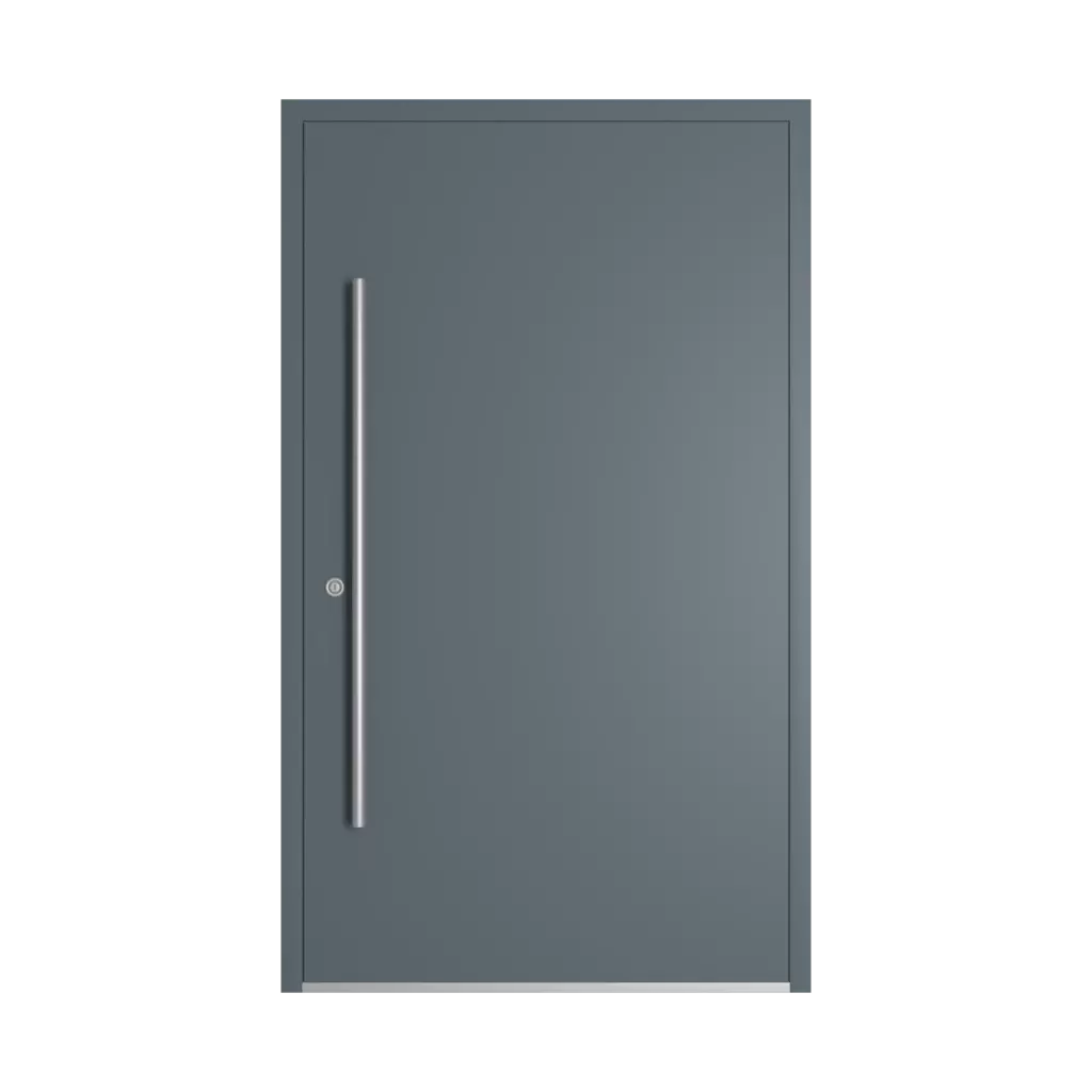RAL 7031 Blue grey entry-doors models-of-door-fillings cdm model-16  