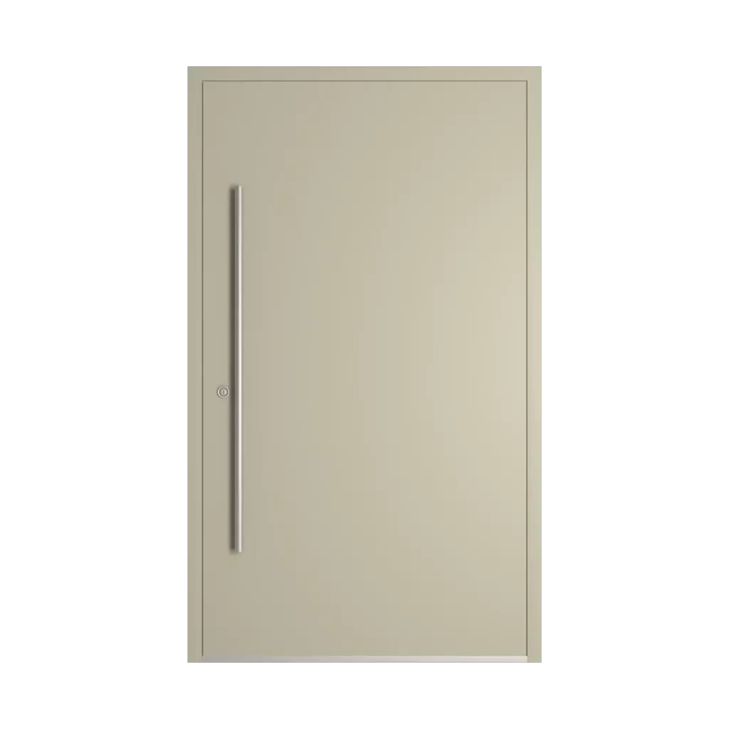 RAL 7032 Pebble grey entry-doors models-of-door-fillings dindecor 6011-pvc  