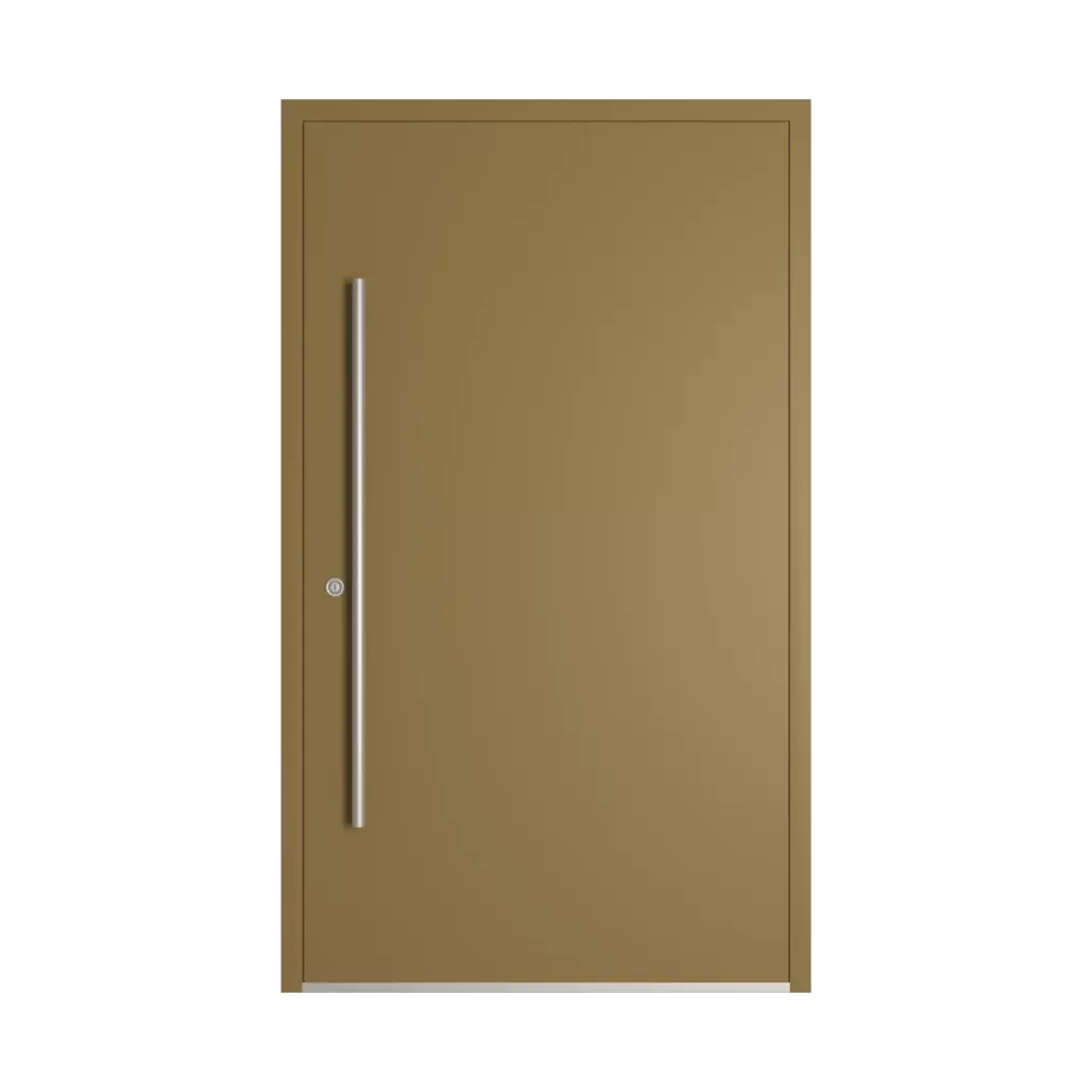 RAL 8000 Green brown entry-doors models-of-door-fillings cdm model-16  