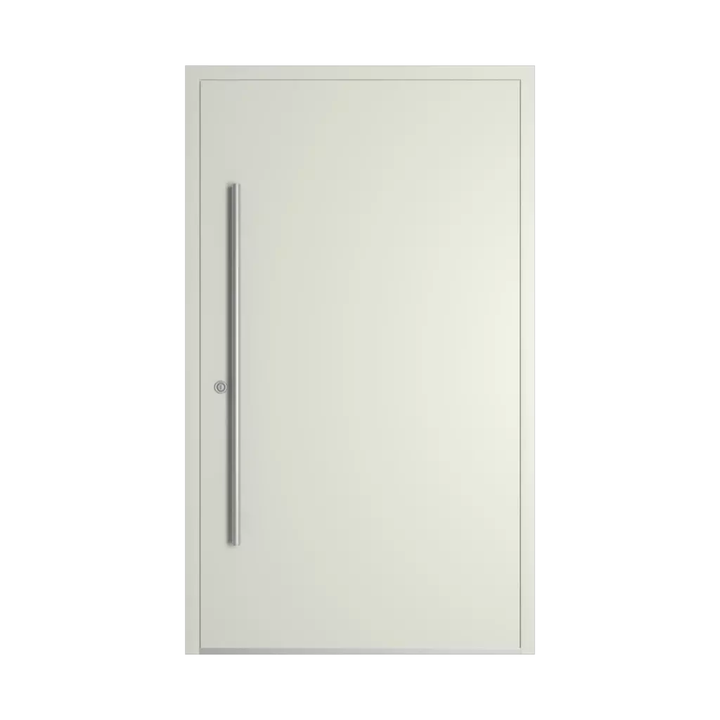 RAL 9002 Grey white entry-doors models-of-door-fillings dindecor 6034-pvc  
