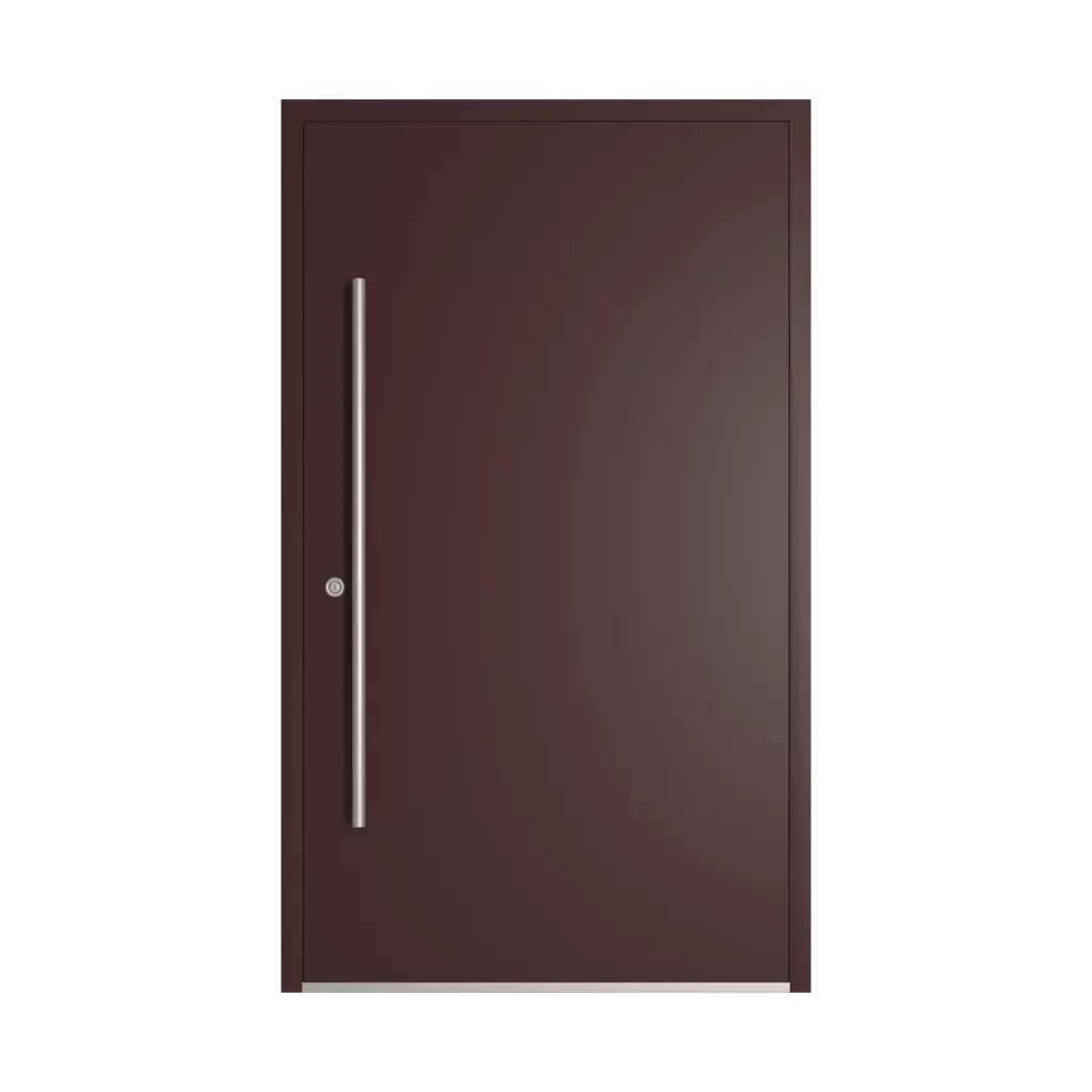RAL 3007 Black red entry-doors models-of-door-fillings cdm model-16  