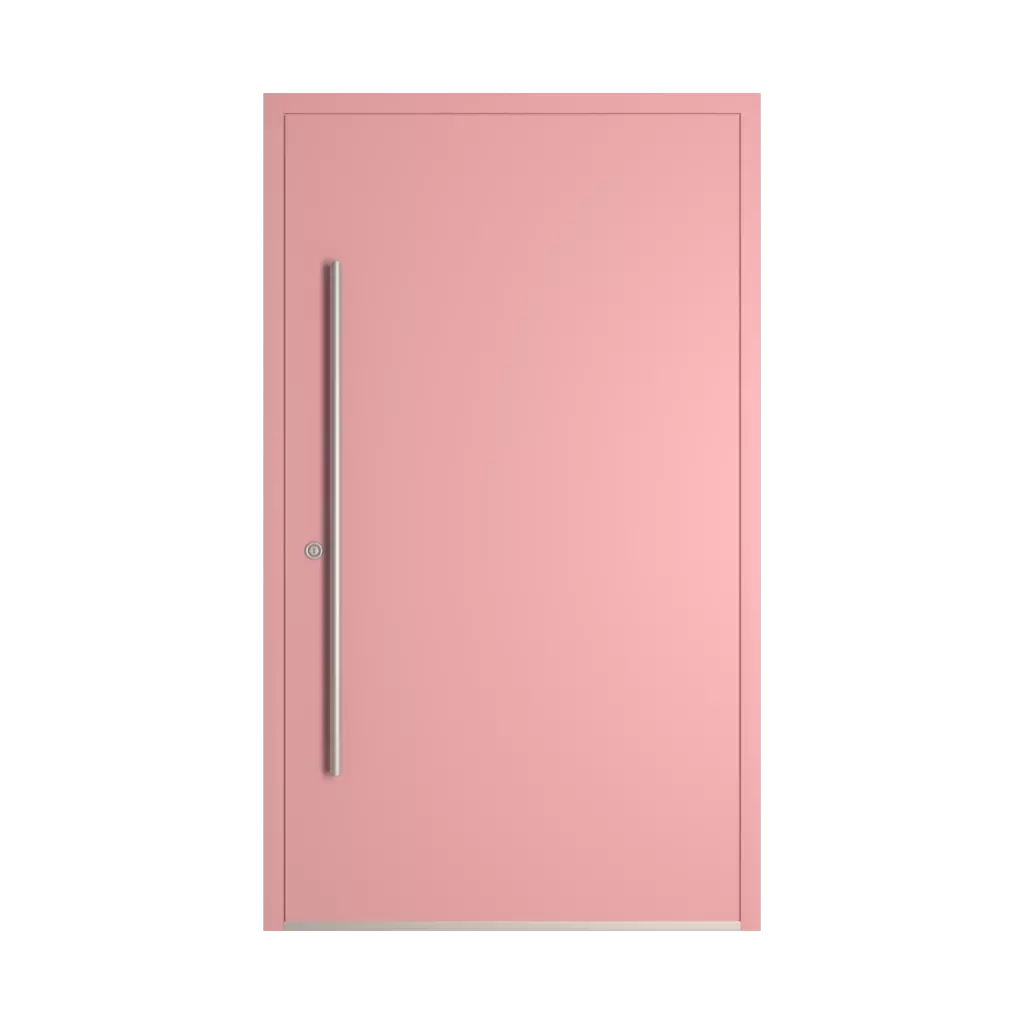 RAL 3015 Light pink entry-doors models-of-door-fillings dindecor 6034-pvc  