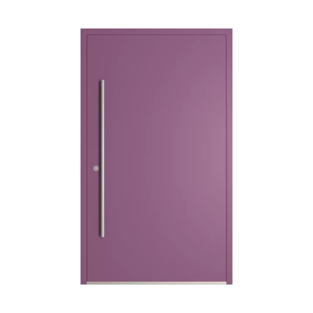RAL 4001 Red lilac entry-doors models-of-door-fillings dindecor 6034-pvc  