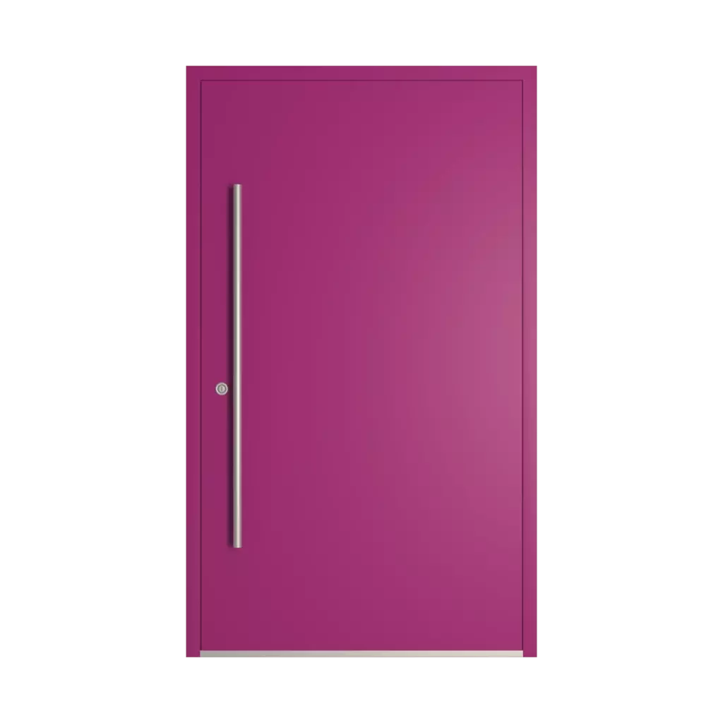 RAL 4006 Traffic purple entry-doors models-of-door-fillings dindecor cl12  