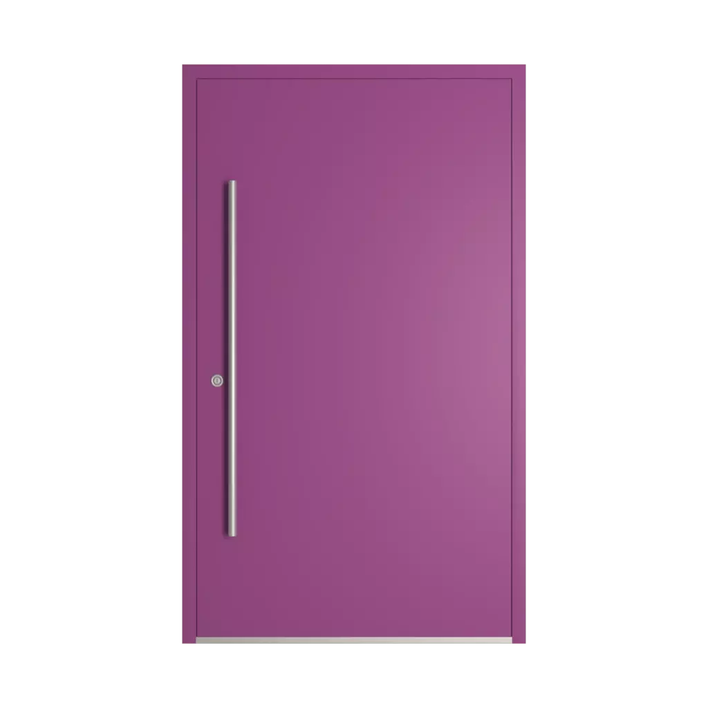 RAL 4008 Signal violet entry-doors models-of-door-fillings dindecor 6034-pvc  
