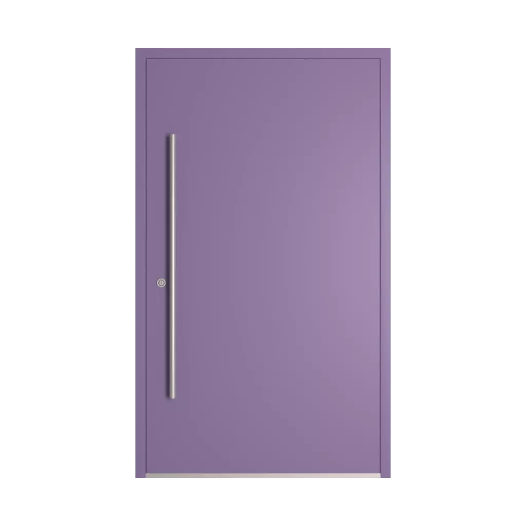 RAL 4011 Pearl violet entry-doors models-of-door-fillings dindecor 6034-pvc  