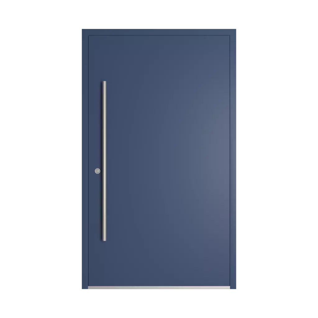 RAL 5000 Violet blue entry-doors models-of-door-fillings dindecor 6011-pvc  