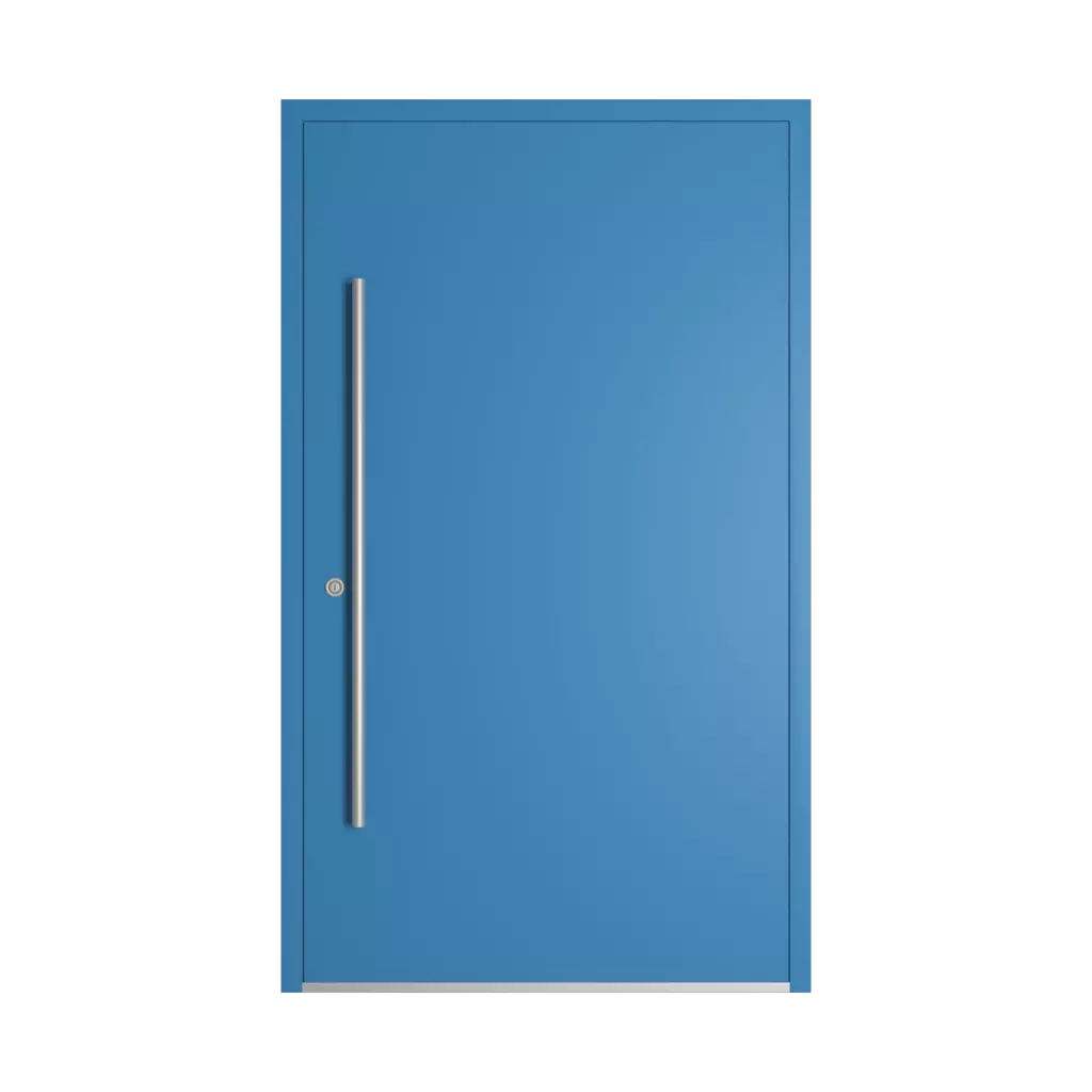 RAL 5012 Light blue entry-doors models-of-door-fillings dindecor cl12  