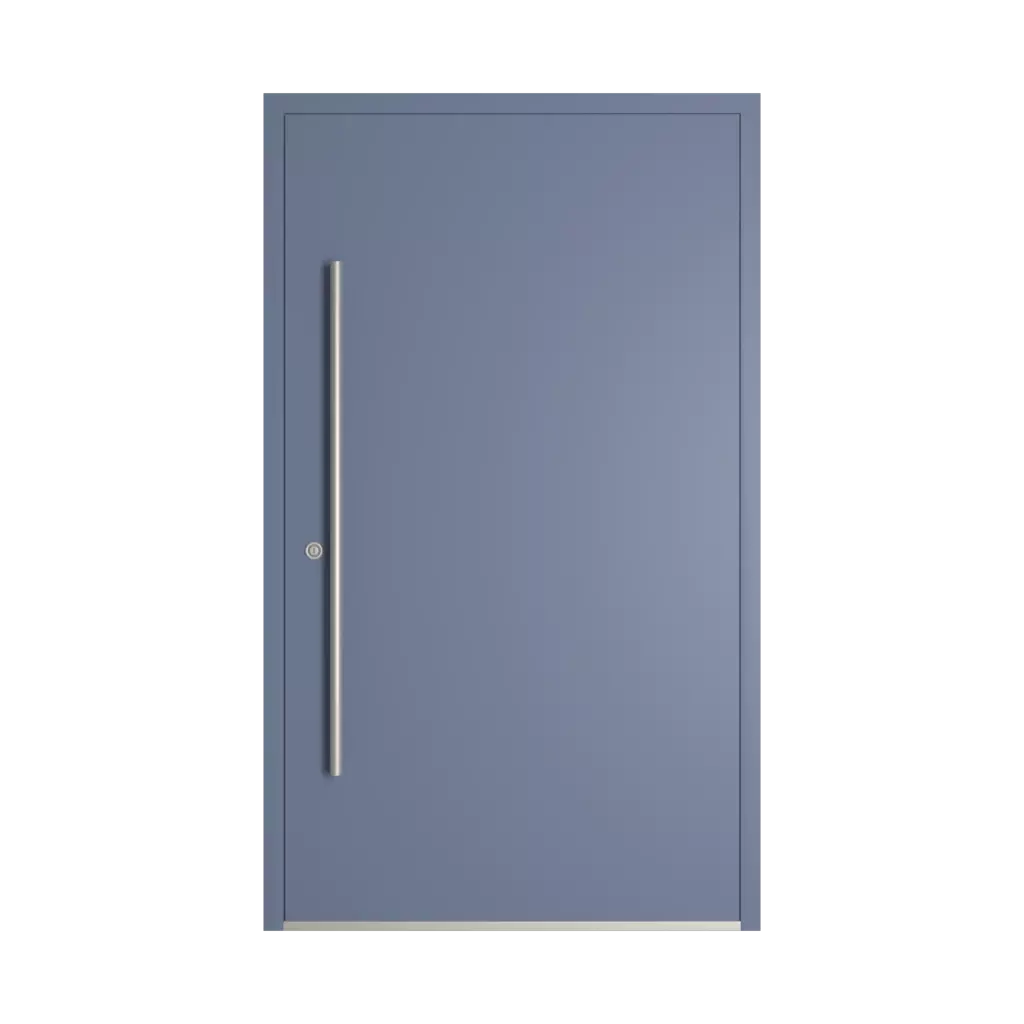 RAL 5014 Pigeon blue entry-doors models-of-door-fillings dindecor 6034-pvc  