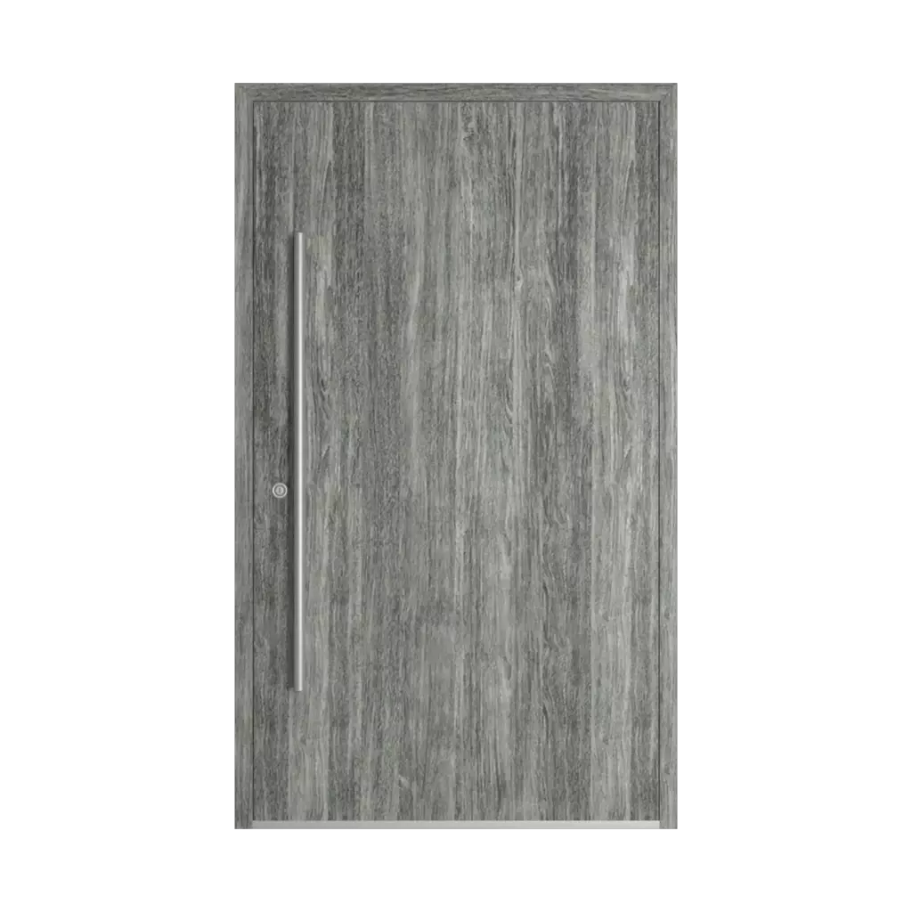 Sheffield oak concrete woodec entry-doors models-of-door-fillings dindecor 6011-pvc  