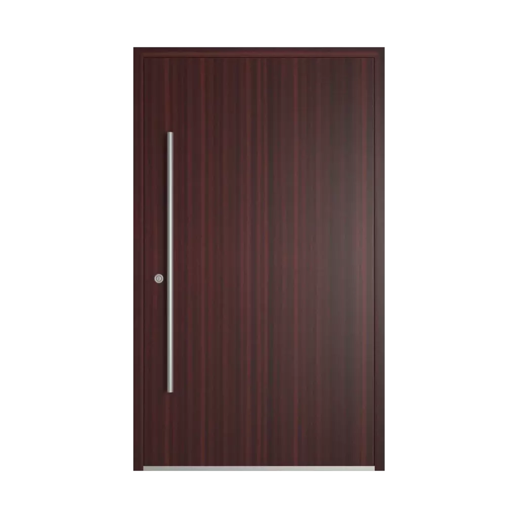 Sapelli entry-doors models-of-door-fillings dindecor 6034-pvc  
