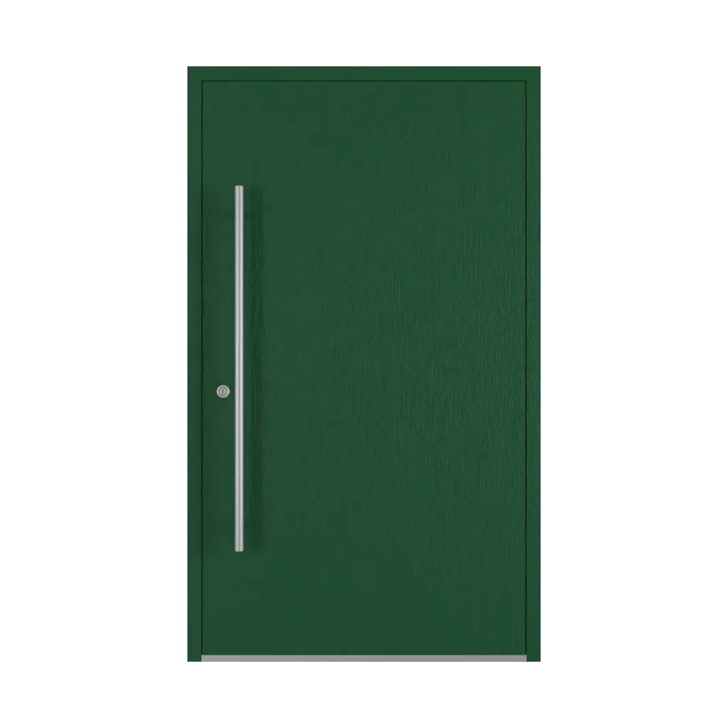 Green entry-doors models-of-door-fillings dindecor 6034-pvc  
