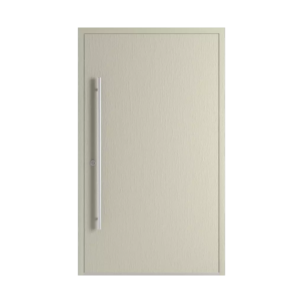 Silky gray entry-doors models-of-door-fillings dindecor 6034-pvc  