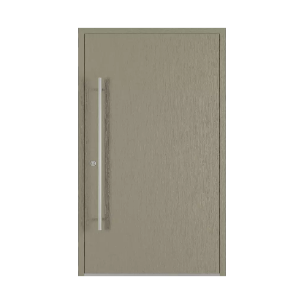 Concrete gray entry-doors models-of-door-fillings dindecor 6011-pvc  