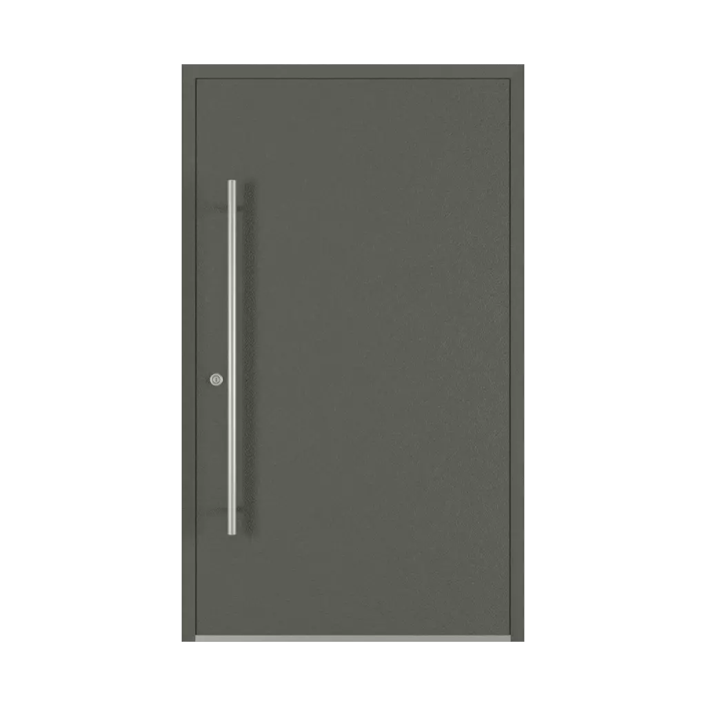 Quartz Gray entry-doors models-of-door-fillings dindecor 6034-pvc  