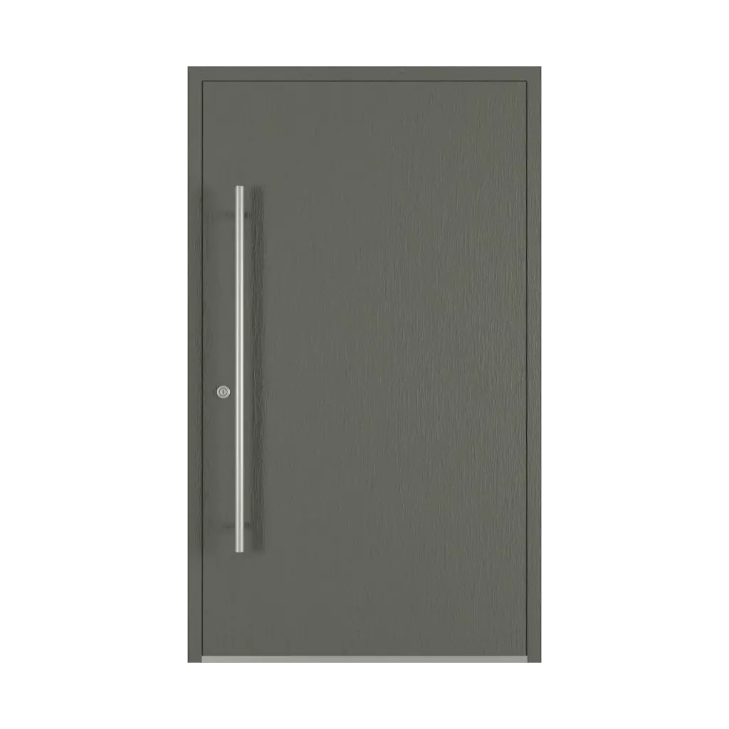 Textured quartz gray entry-doors models-of-door-fillings dindecor cl12  