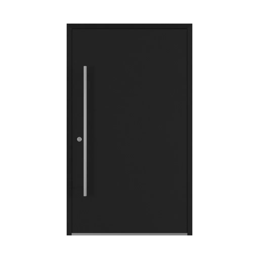 Jet black ✨ entry-doors models-of-door-fillings dindecor cl12  