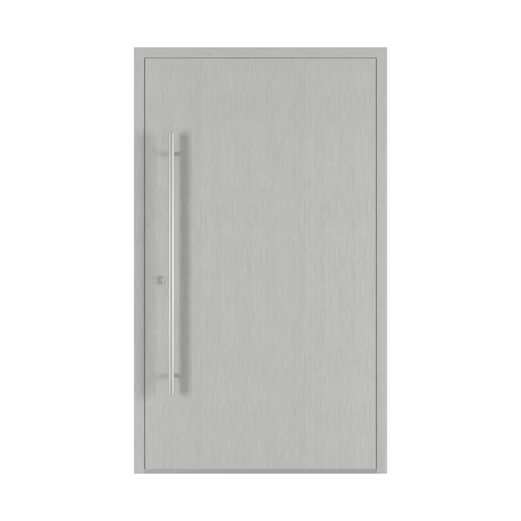Metbrush aluminium entry-doors models-of-door-fillings dindecor cl12  