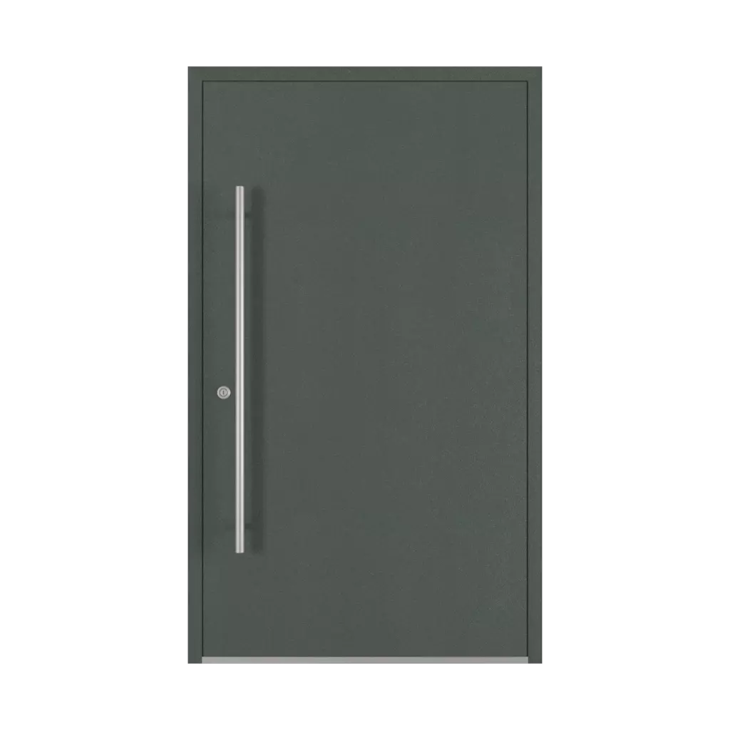 Aludec gray basalt entry-doors models-of-door-fillings dindecor cl12  