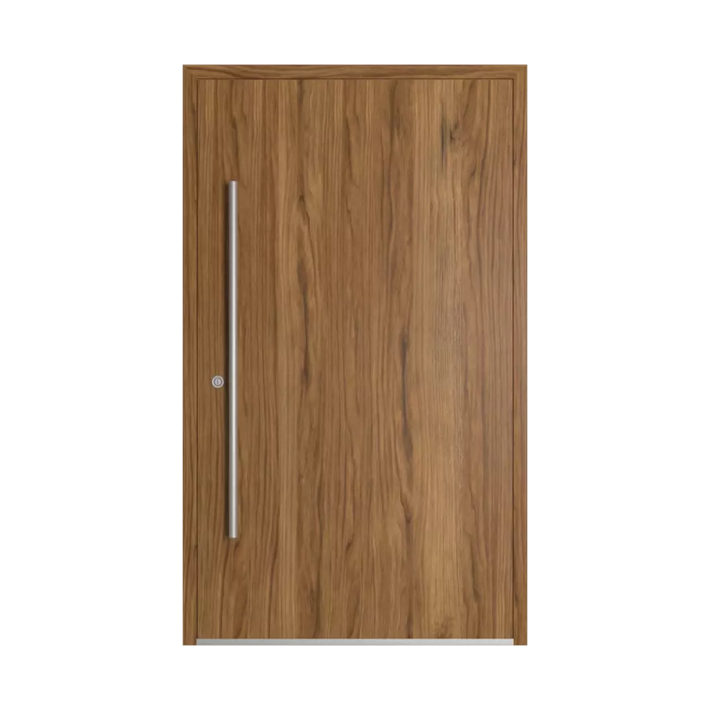 Khaki oak ✨ entry-doors models-of-door-fillings dindecor 6034-pvc  