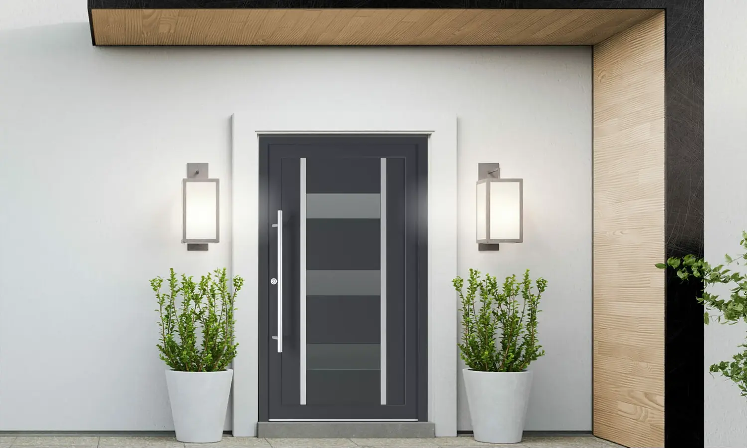 6004 PVC entry-doors models-of-door-fillings dindecor 6004-pvc  