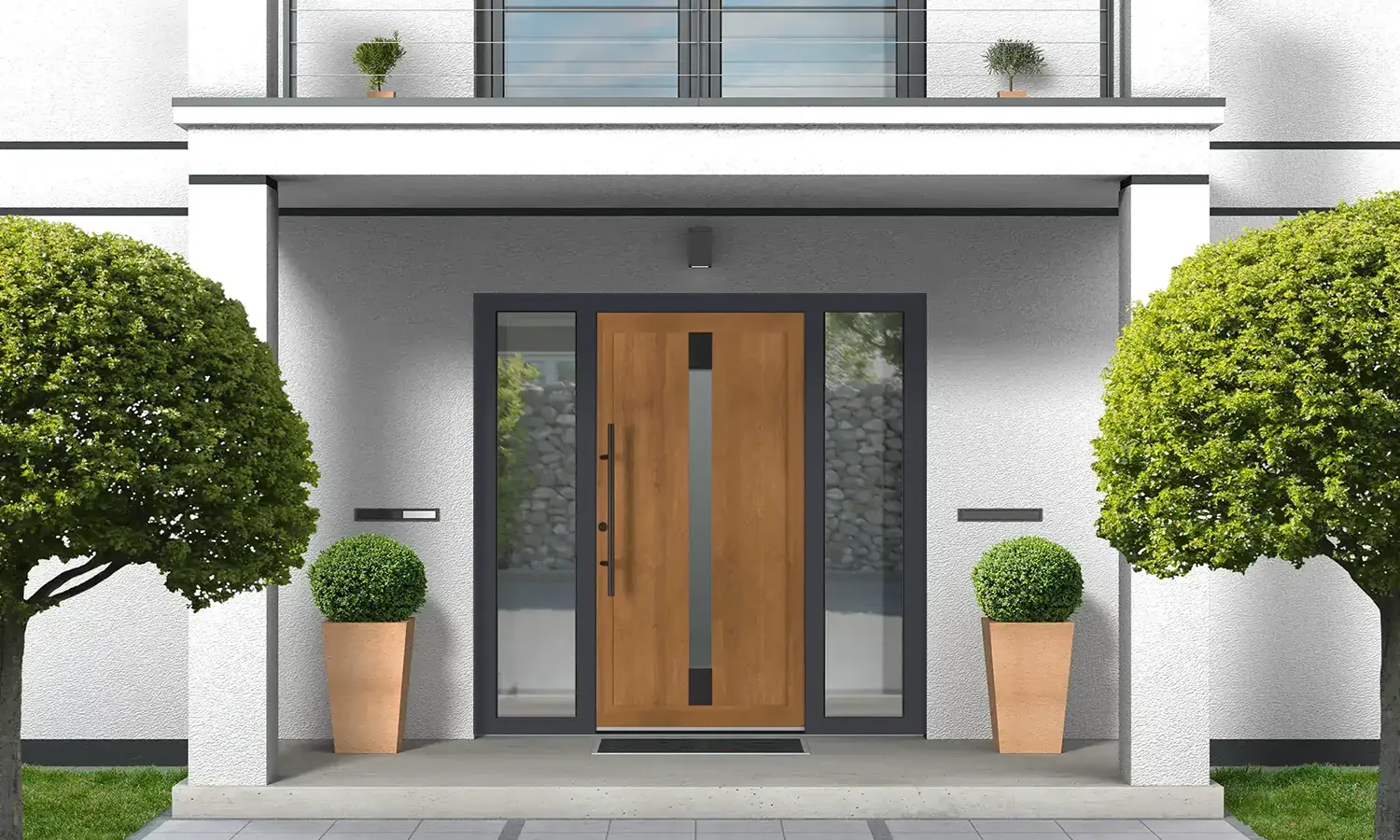 1301 PVC Black entry-doors models-of-door-fillings dindecor 1301-pvc-black  