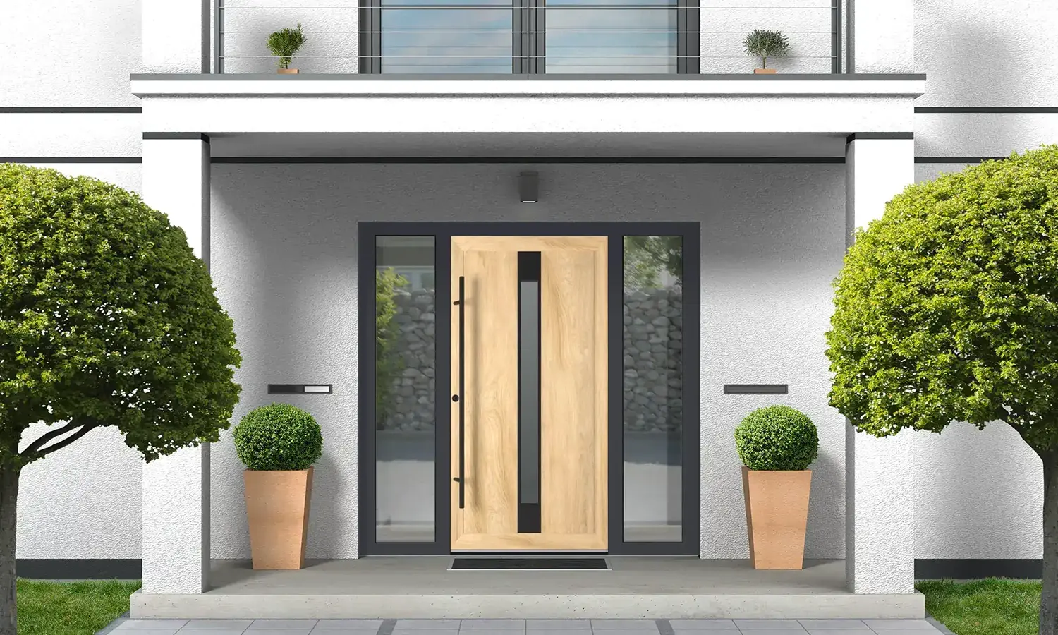 1401 PVC Black entry-doors models-of-door-fillings dindecor 1401-pvc-black  