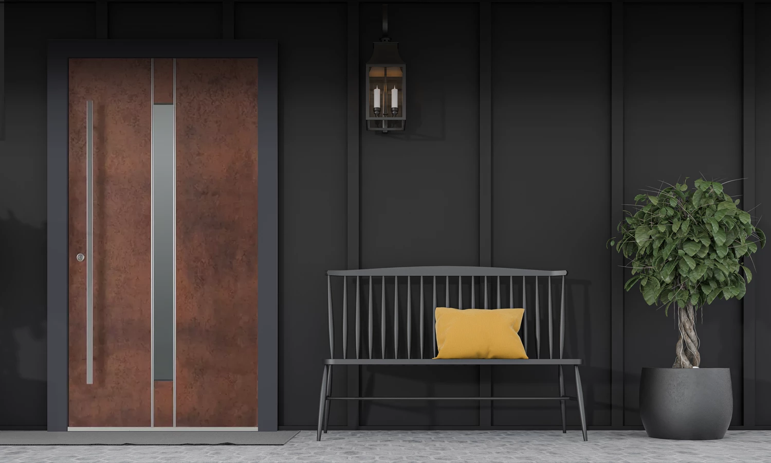 SK05 Corten 🏆 entry-doors models-of-door-fillings dindecor sk05-corten  