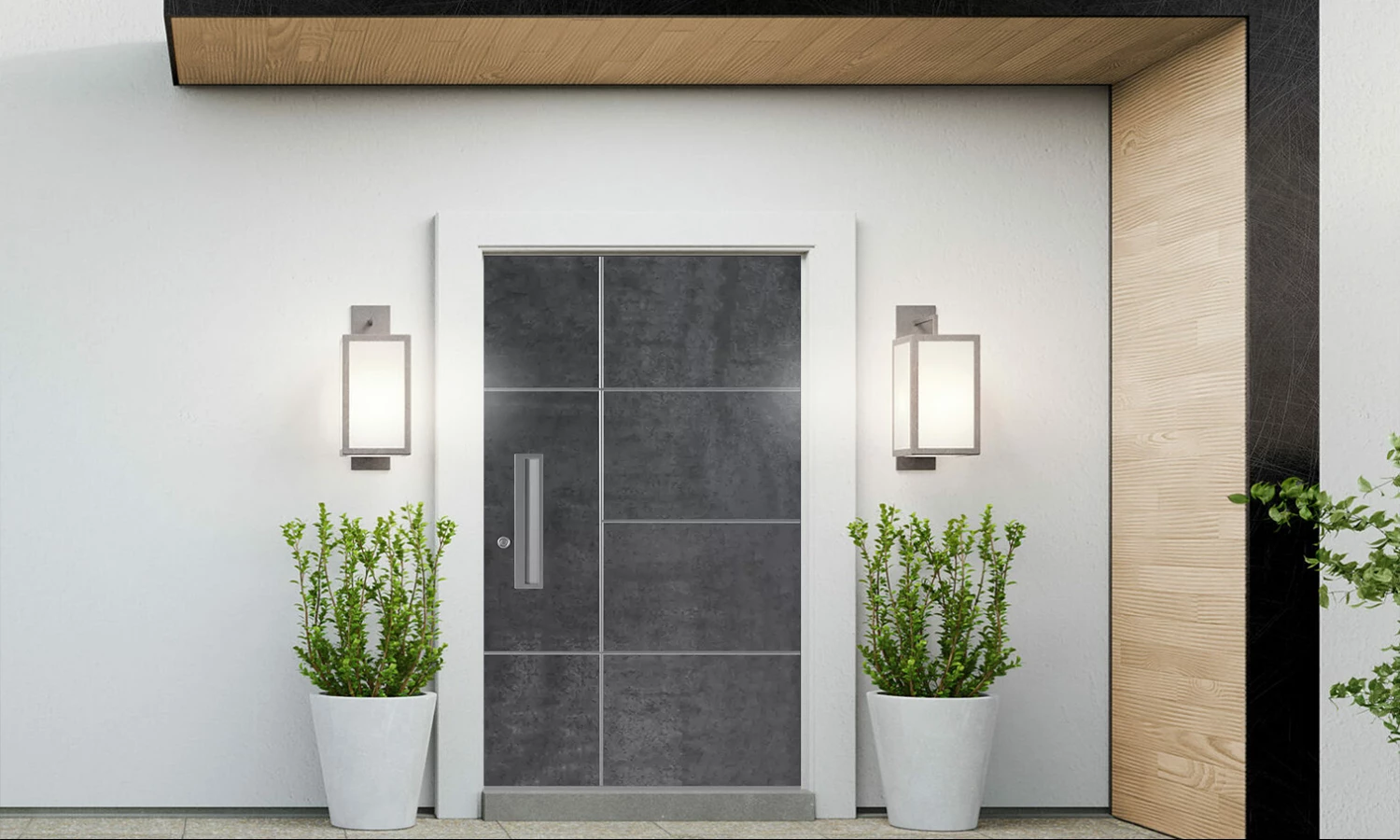 SK01 Grey 🏆 entry-doors models-of-door-fillings dindecor sk01-grey  