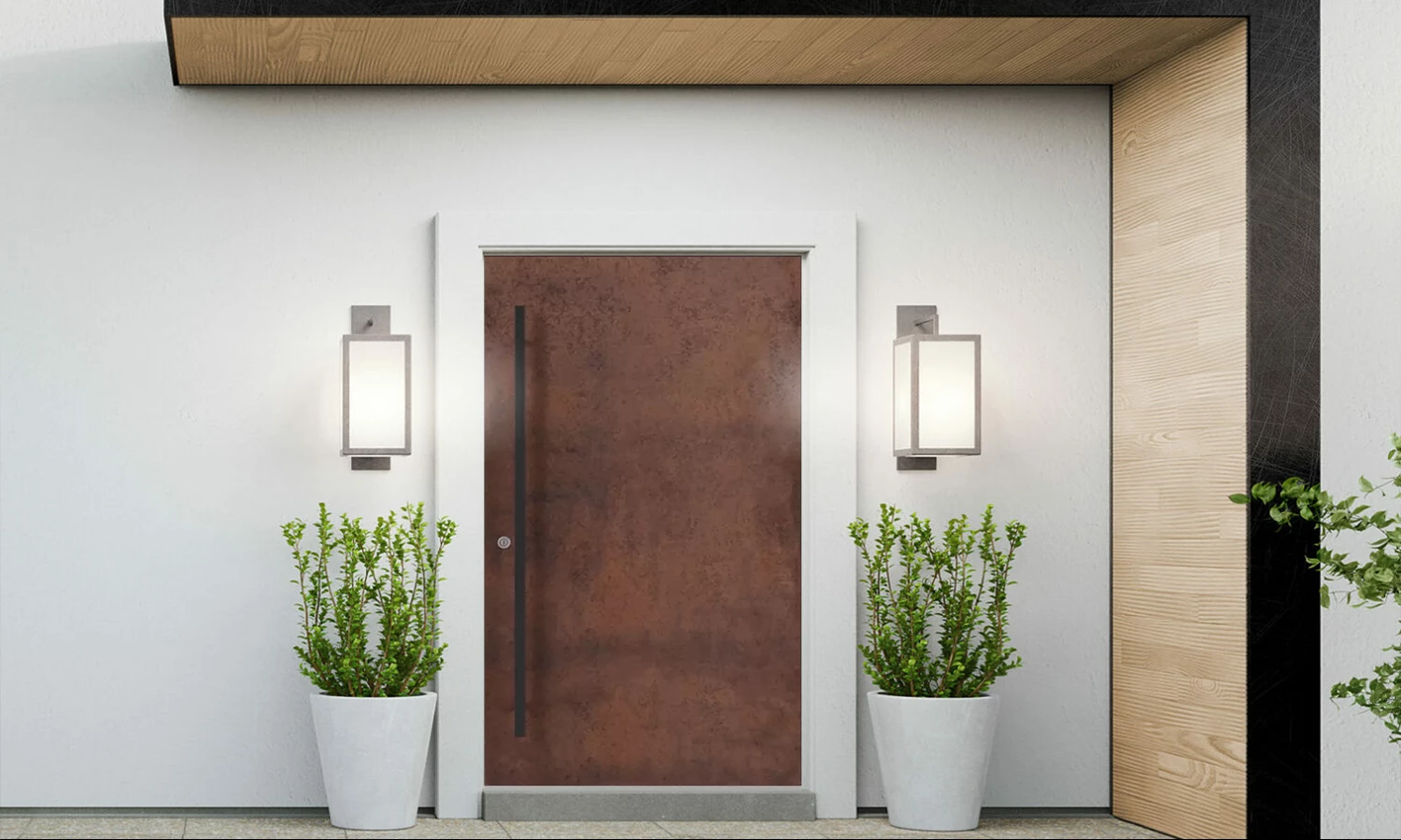 SK02 Corten 🏆 entry-doors models-of-door-fillings dindecor sk02-corten  