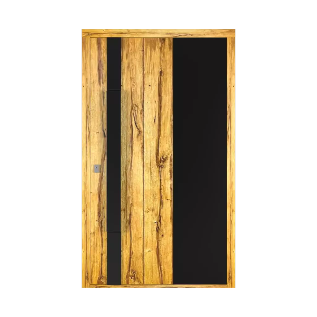 Wood entry-doors models-of-door-fillings dindecor 6034-pvc