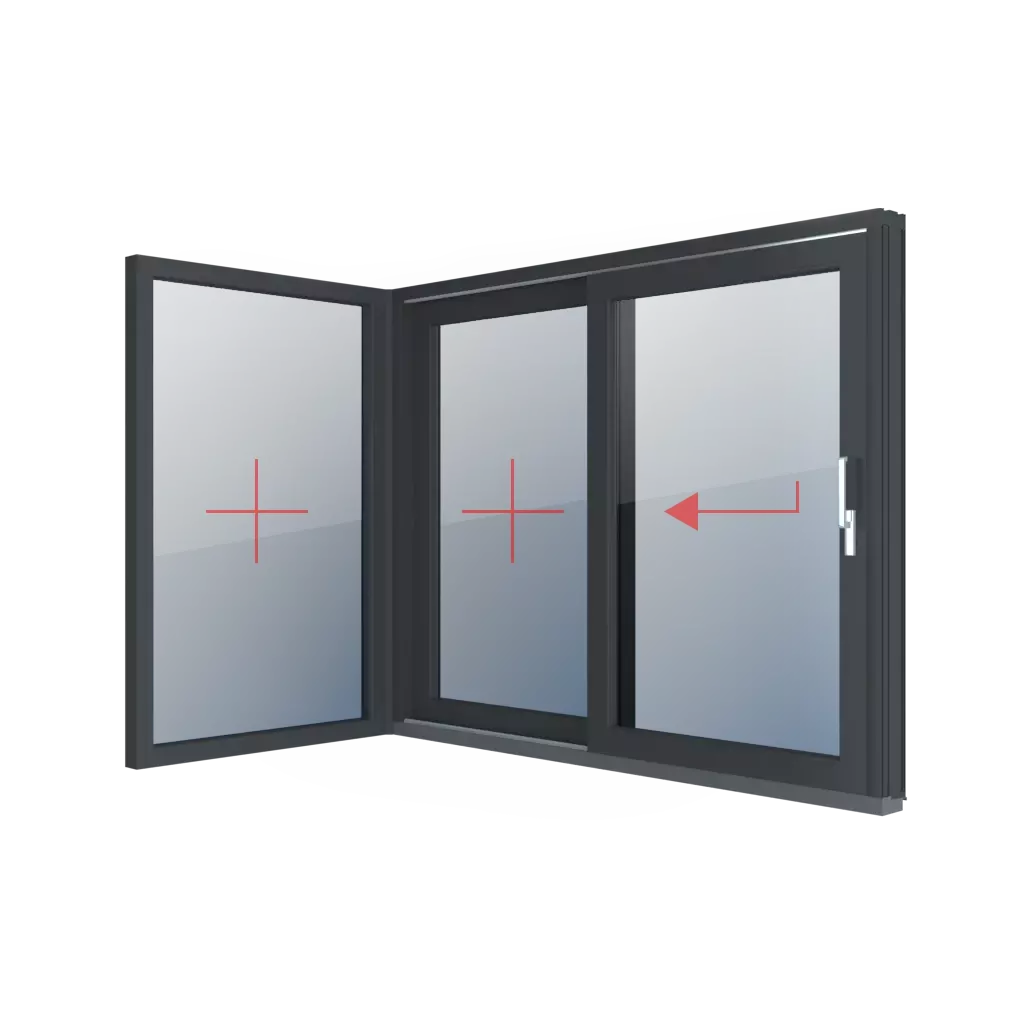 Fixed left, terrace sliding HST right windows window-types corner standard fixed-left-terrace-sliding-hst-right 