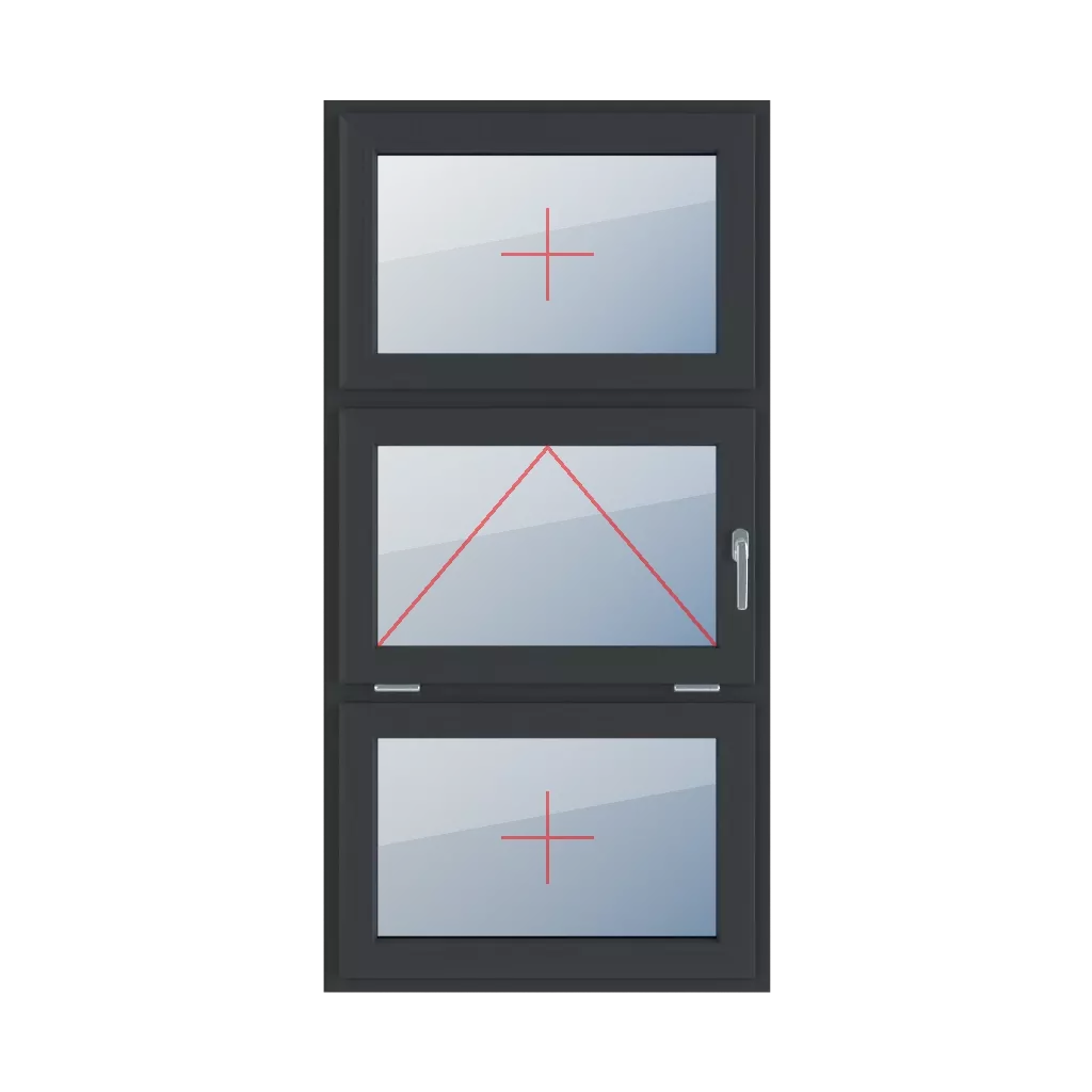 Fixed glazing in the wing, tiltable with a handle on the right, fixed glazing in the wing windows window-types triple-leaf vertical-symmetrical-division-33-33-33 fixed-glazing-in-the-wing-tiltable-with-a-handle-on-the-right-fixed-glazing-in-the-wing 