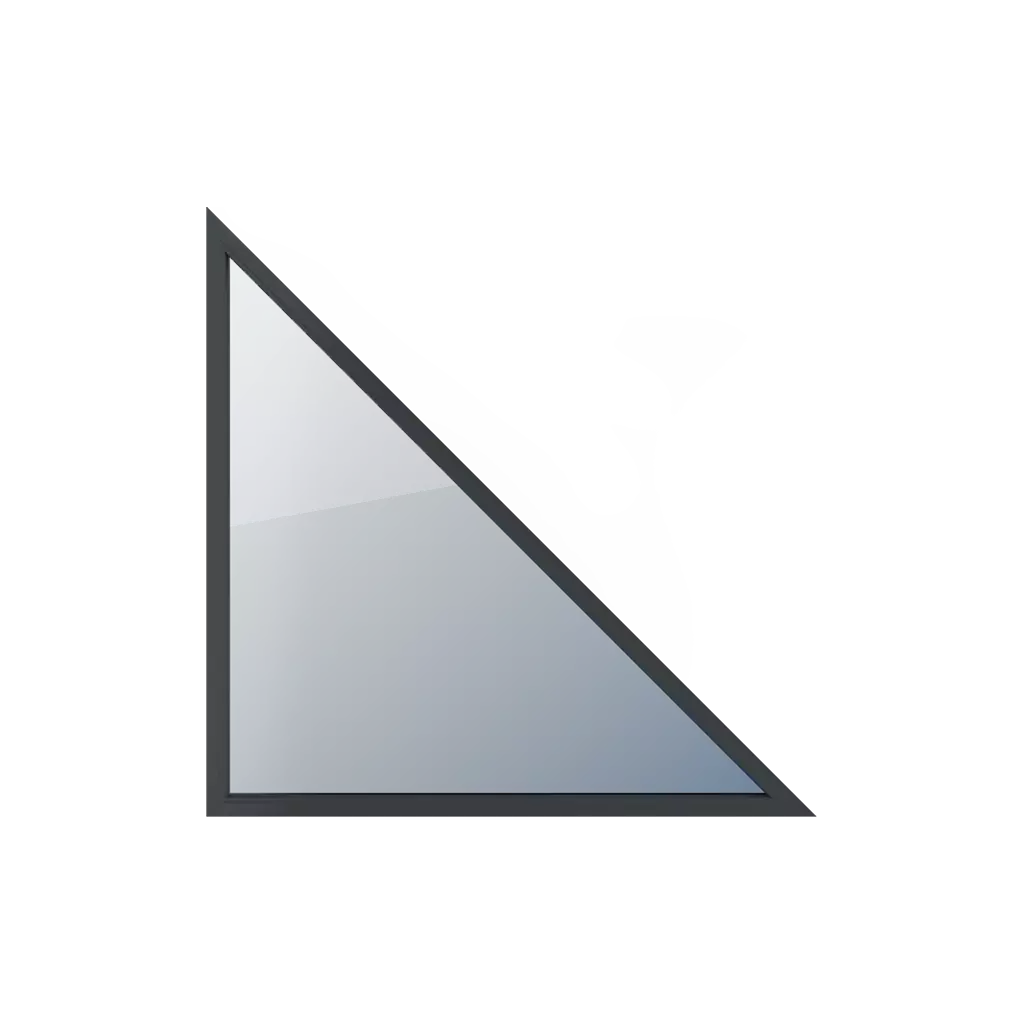 Right triangle windows window-types custom-shape right-triangle  