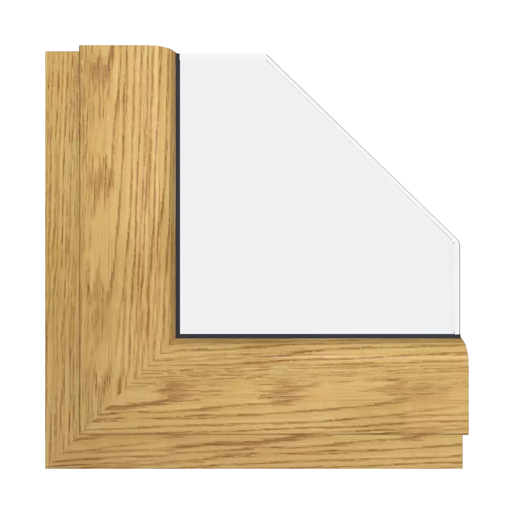 Light oak windows window-colors veka light-oak interior