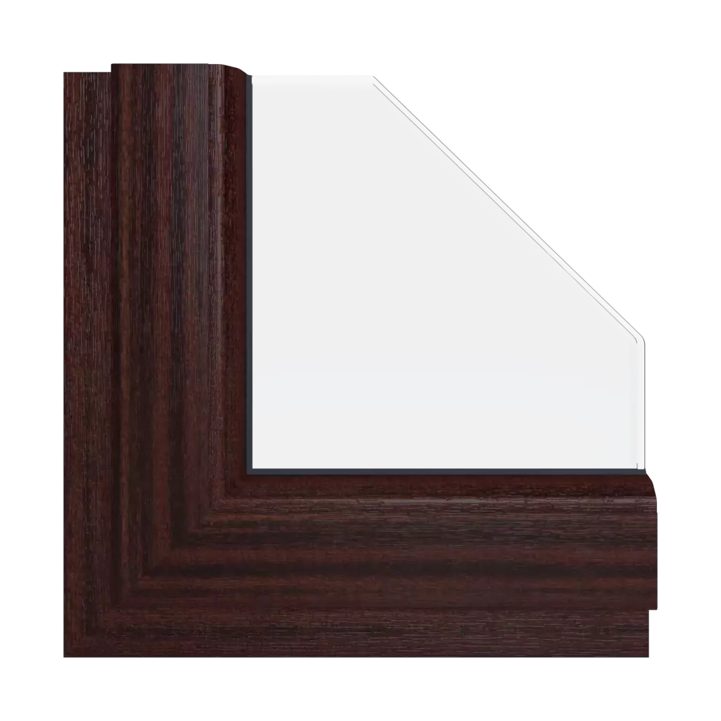 Sapelli windows window-colors veka mahogany interior