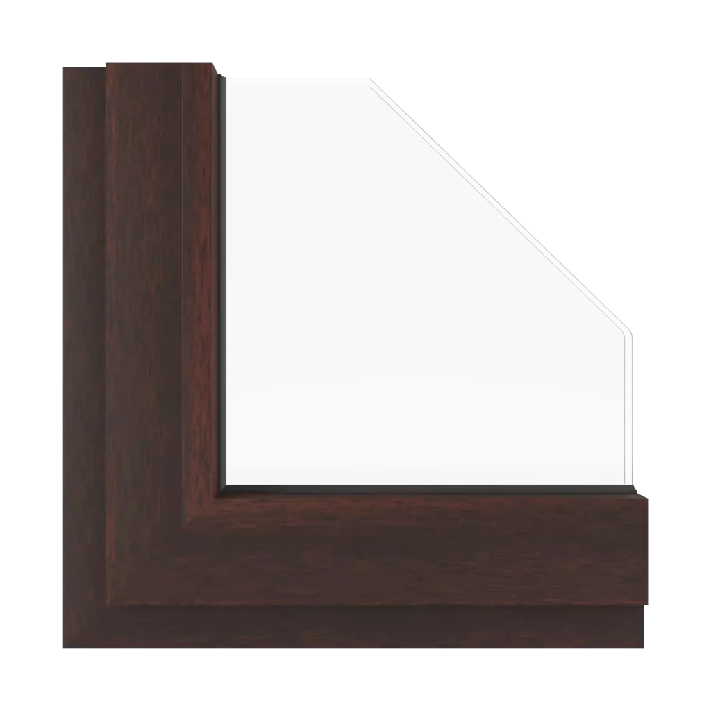 Mahogany sapeli windows window-colors aluprof-colors sapele-mahogany interior