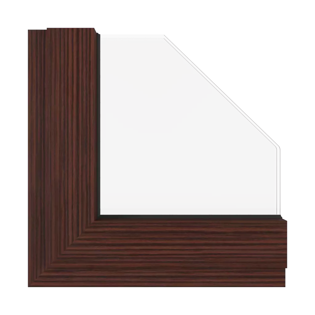 Mahogany SK windows window-colors aluprof-colors mahogany-sk interior