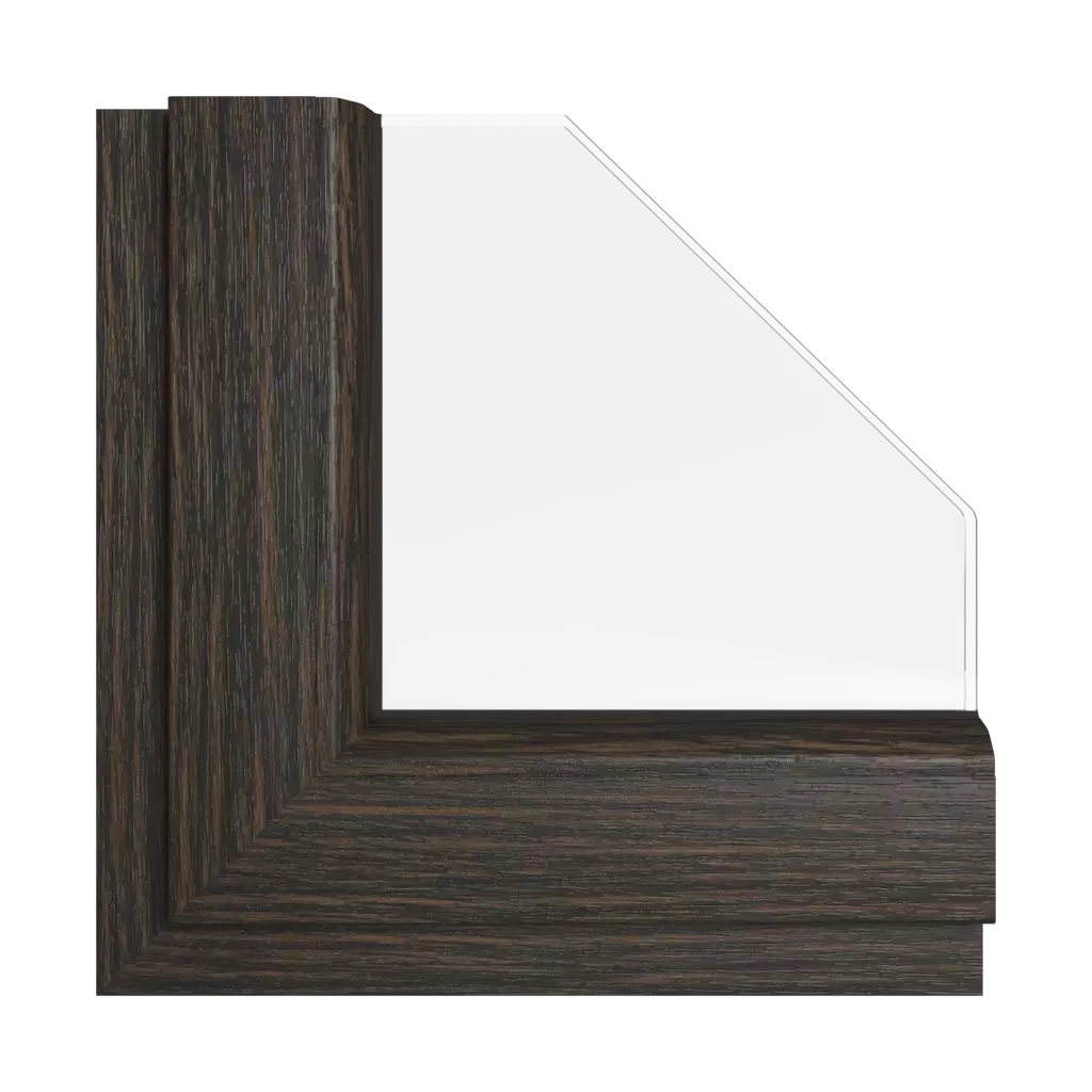 Wenge windows window-colors rehau-colors swamp-oak-1 interior