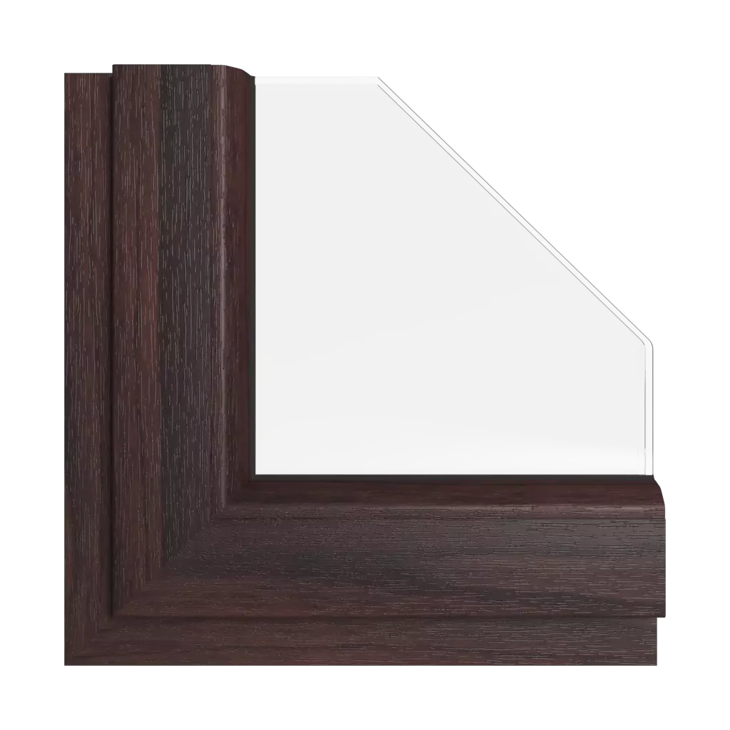 Black cherry windows window-colors rehau-colors american-bird-cherry interior