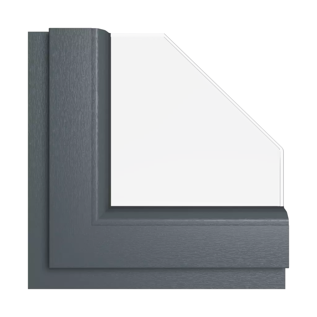 Anthracite windows window-colors rehau-colors anthracite interior