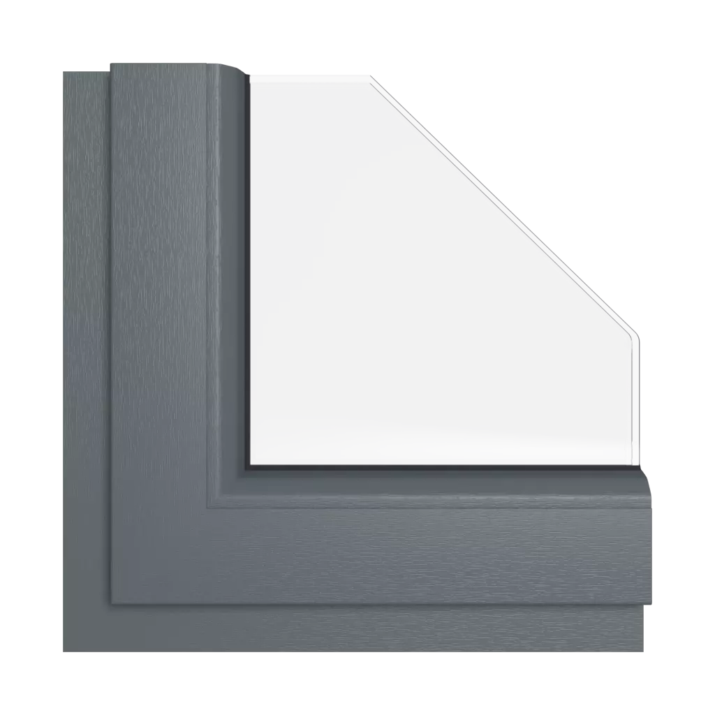 Slate gray windows window-colors rehau-colors gray-slate interior