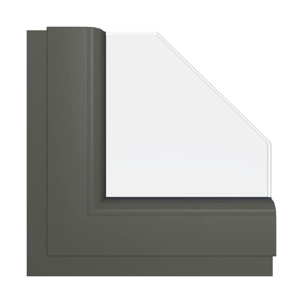 Quarz grey smooth windows window-colors schuco smooth-quartzite-gray  