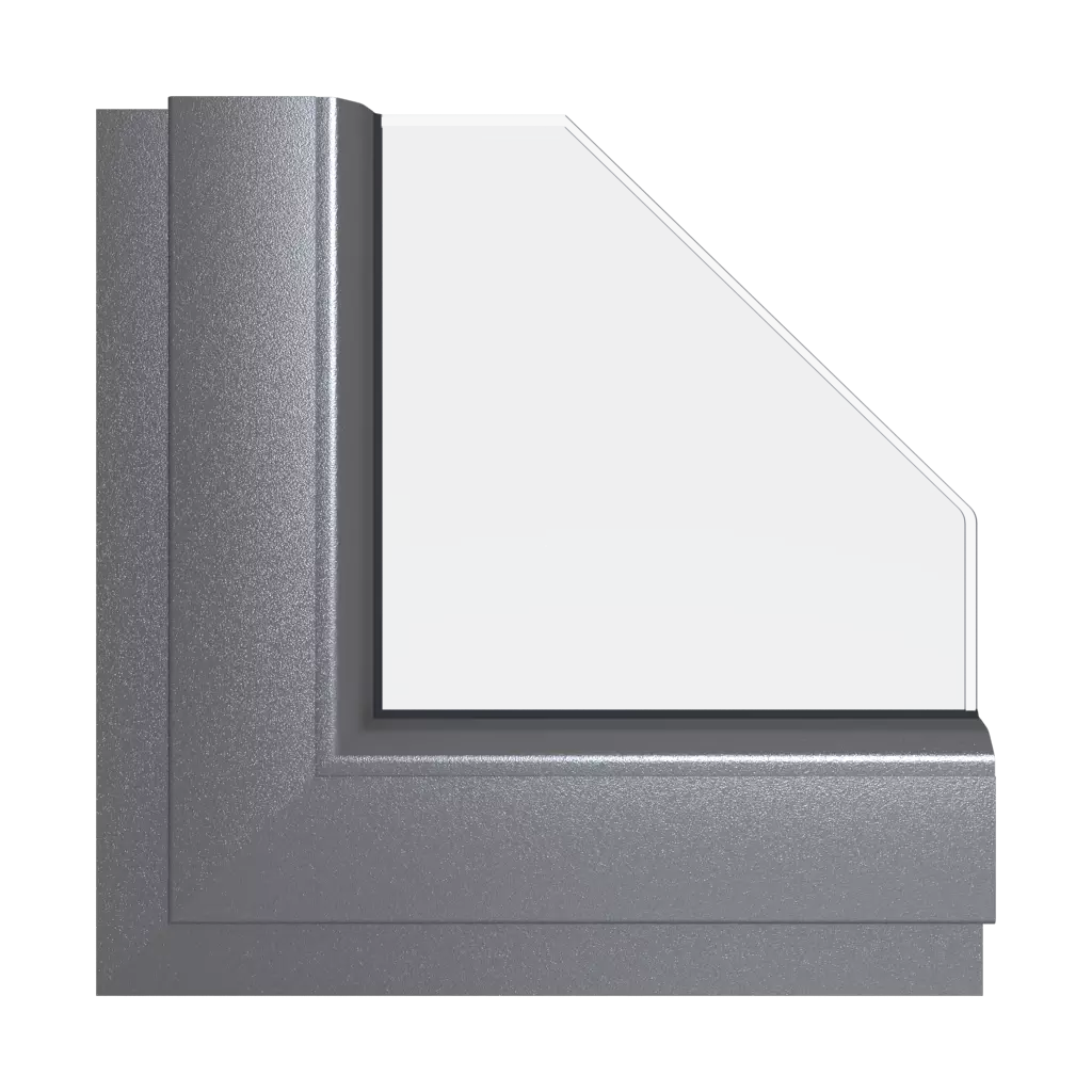 Alux gray aluminum windows window-colors schuco alux-gray-aluminum interior